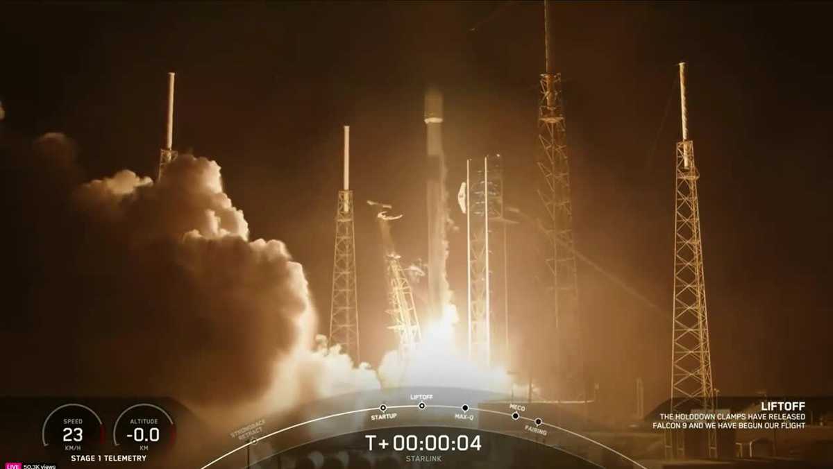 27 Starlink Satellites Successfully Deployed By SpaceX Falcon 9 27 Starlink Satellites Successfully Deployed By SpaceX Falcon 9