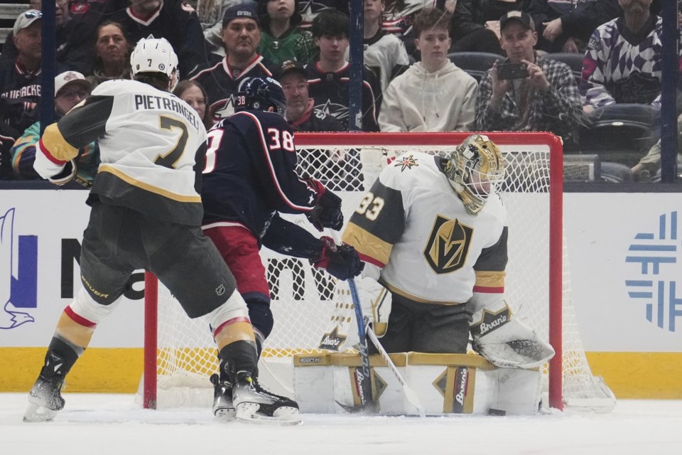 4-0 Victory For Vegas: Adin Hill's 27 Saves Secure Win Against Columbus 4-0 Victory For Vegas: Adin Hill's 27 Saves Secure Win Against Columbus