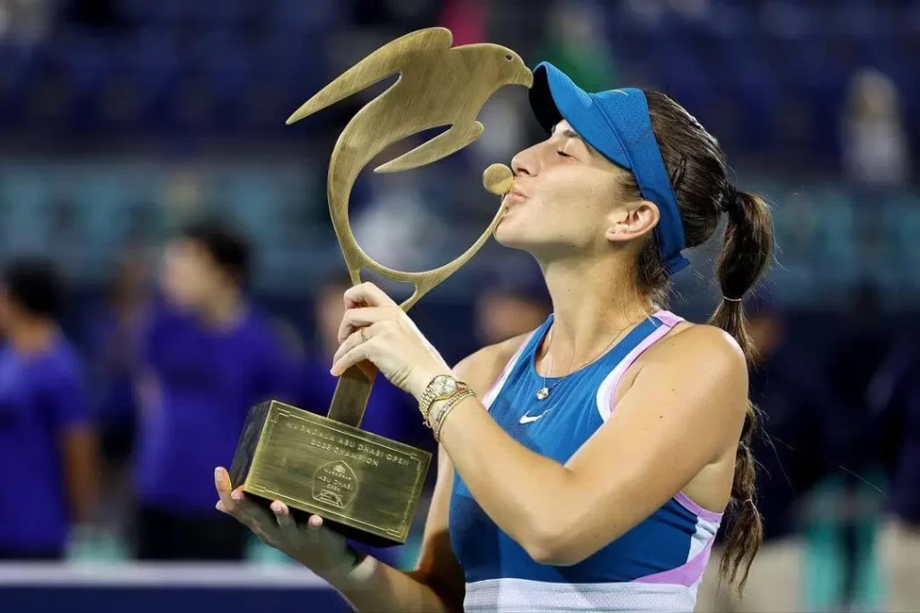 Abu Dhabi Open 2024: Bencic's Dominant Performance Abu Dhabi Open 2024: Bencic's Dominant Performance