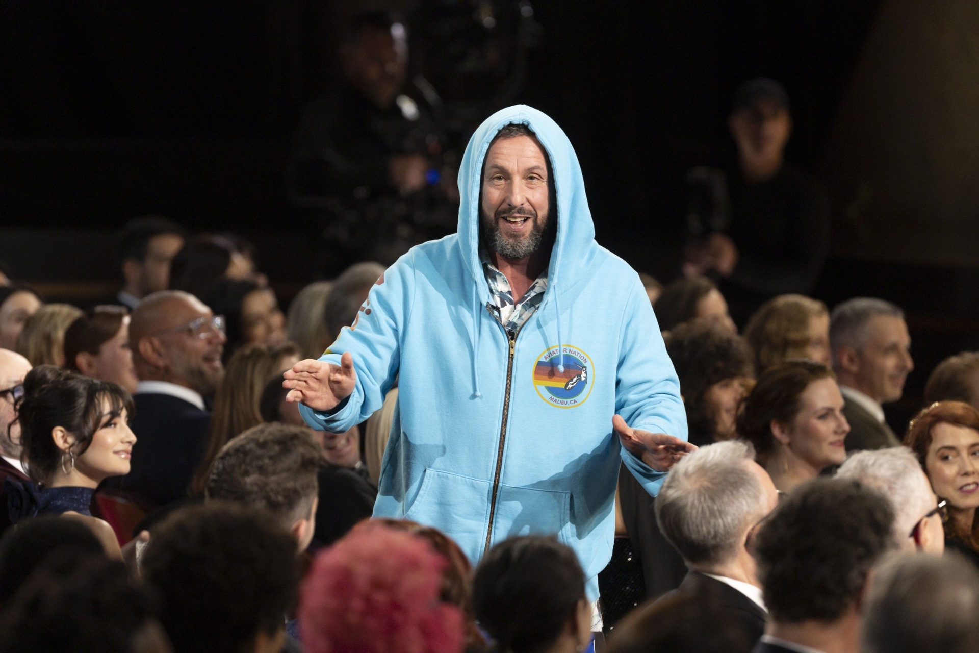 Adam Sandler's Oscars 2025 Appearance: Decoding The Outfit, Chalamet Hug, And Jokes Adam Sandler's Oscars 2025 Appearance: Decoding The Outfit, Chalamet Hug, And Jokes