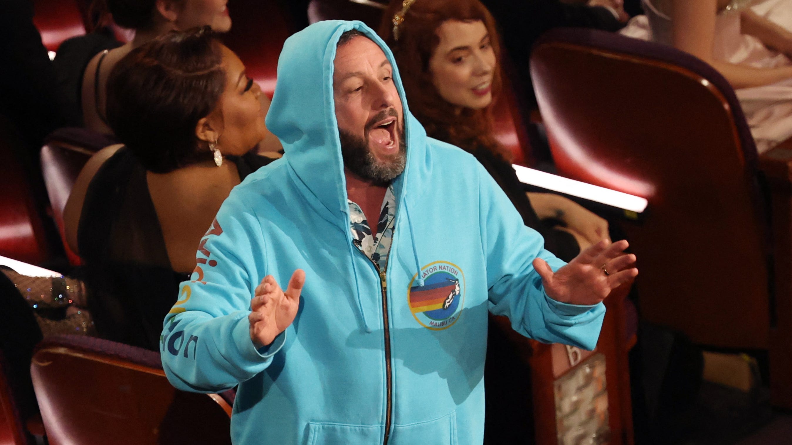 Adam Sandler's Oscars 2025 Cameo: A Deep Dive Into The Outfit, Joke, And Chalamet Hug Adam Sandler's Oscars 2025 Cameo: A Deep Dive Into The Outfit, Joke, And Chalamet Hug