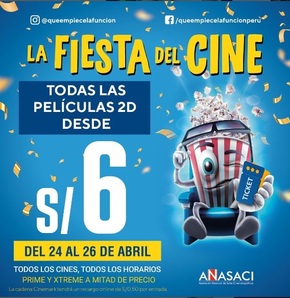 Ahorra En La Fiesta Del Cine 2025: Entradas A $3000 Y Cartelera Ahorra En La Fiesta Del Cine 2025: Entradas A $3000 Y Cartelera