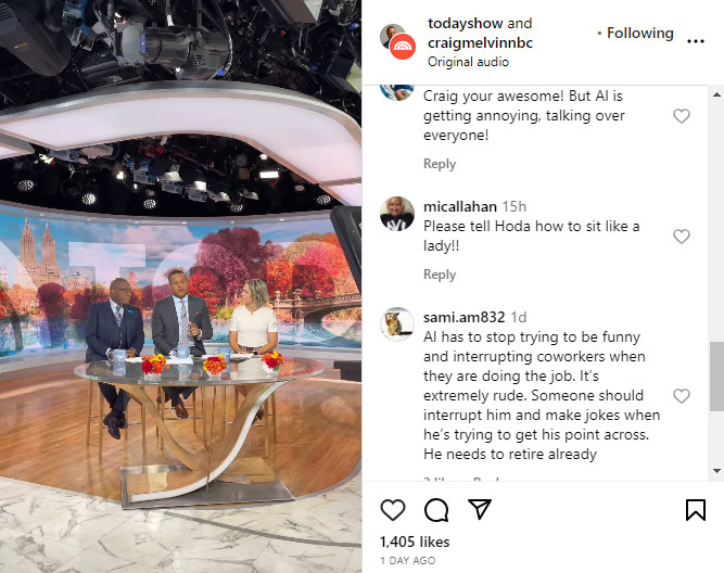 Al Roker's Off-the-Record Conversation Sparks Today Show Feud Al Roker's Off-the-Record Conversation Sparks Today Show Feud