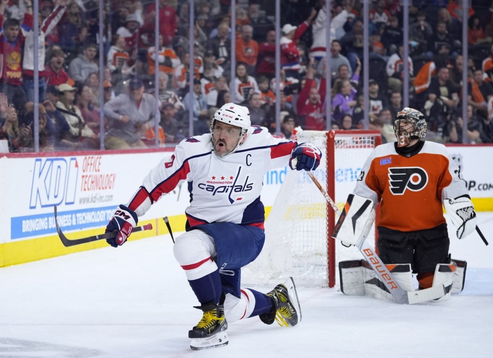Alex Ovechkin Ties Gretzky's NHL Goal Record With 894th Goal Alex Ovechkin Ties Gretzky's NHL Goal Record With 894th Goal