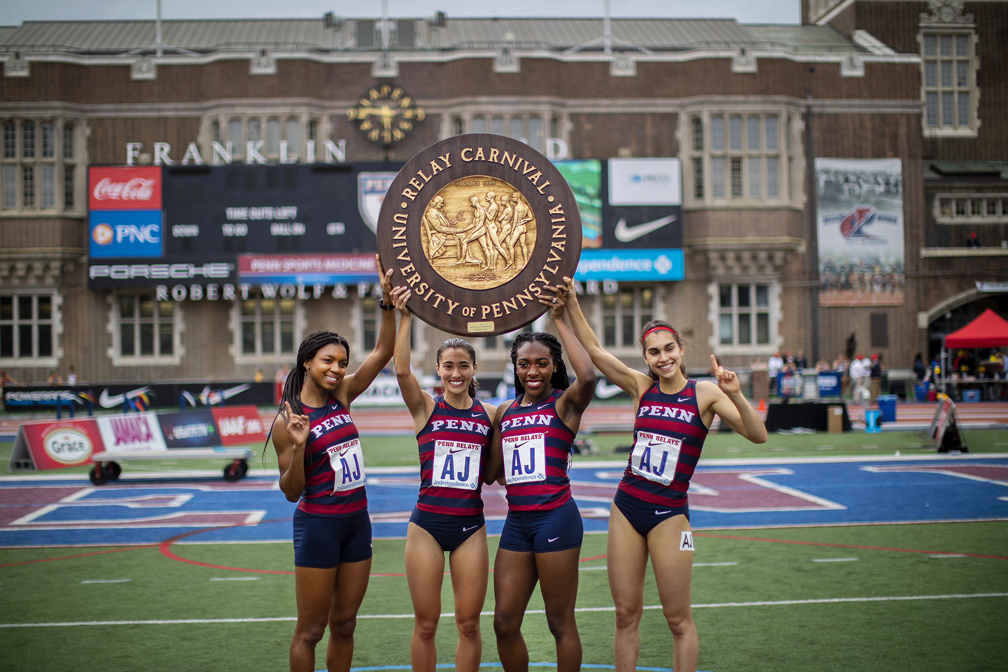 Allentown's Record-Breaking 4x100m Relay At The Penn Relays Allentown's Record-Breaking 4x100m Relay At The Penn Relays