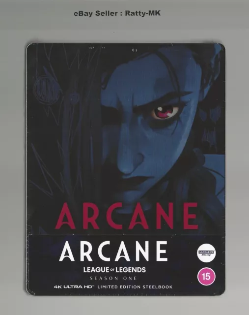 Amazon Deal: Get The Arcane League Of Legends 4K Steelbook For Half Price Amazon Deal: Get The Arcane League Of Legends 4K Steelbook For Half Price