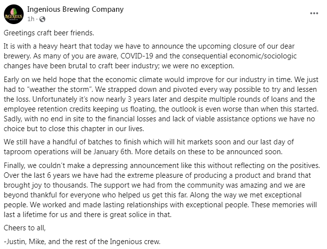 Anchor Brewing Company's Closure: A Legacy In Beer Comes To An End Anchor Brewing Company's Closure: A Legacy In Beer Comes To An End