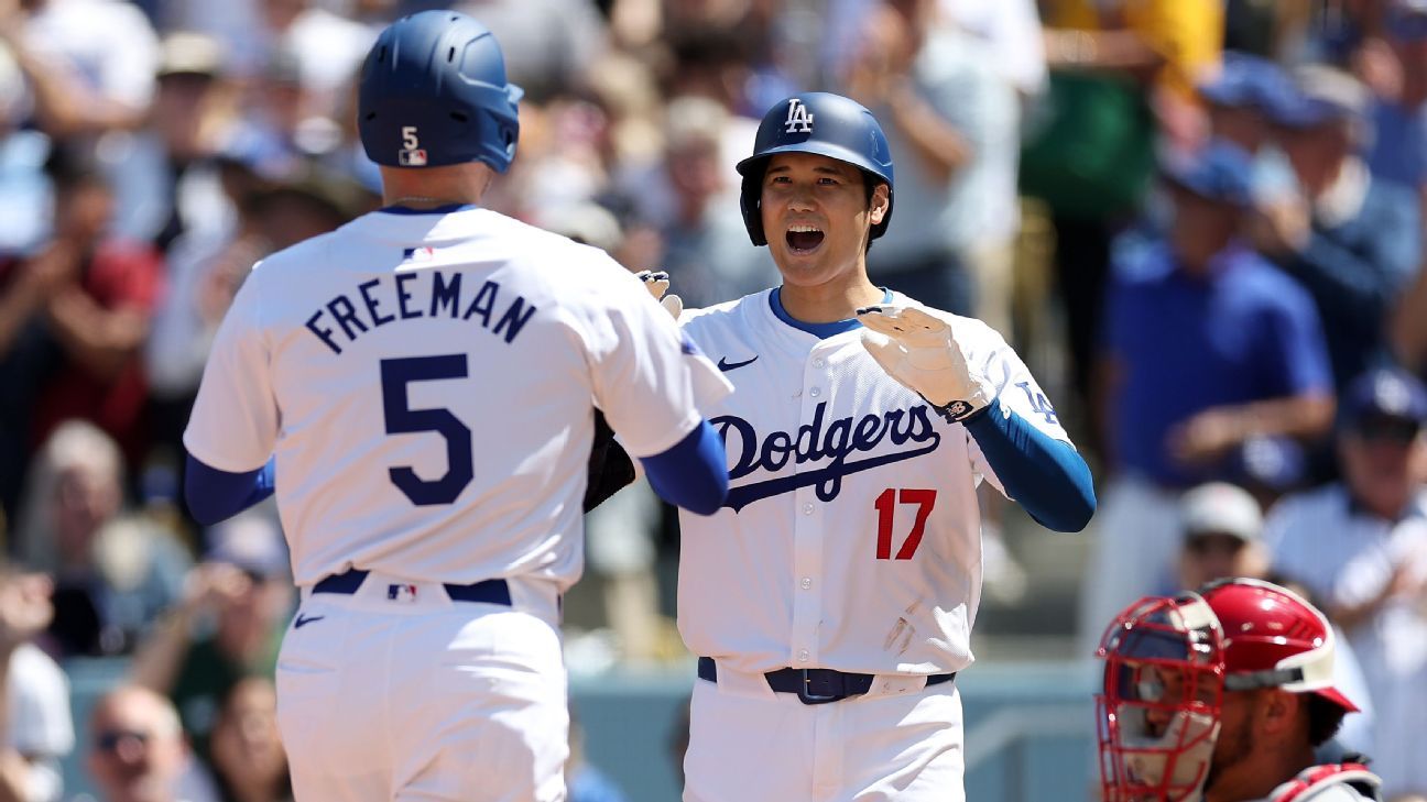Another Dodgers Win: Freeman And Ohtani Hit Home Runs Against Marlins