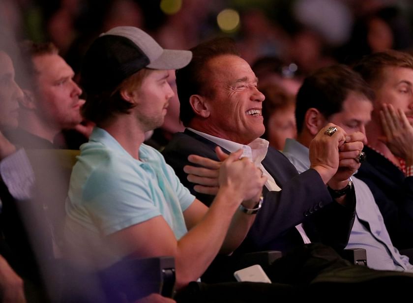 Arnold Schwarzenegger Weighs In On Son Patrick's Nude Role Arnold Schwarzenegger Weighs In On Son Patrick's Nude Role