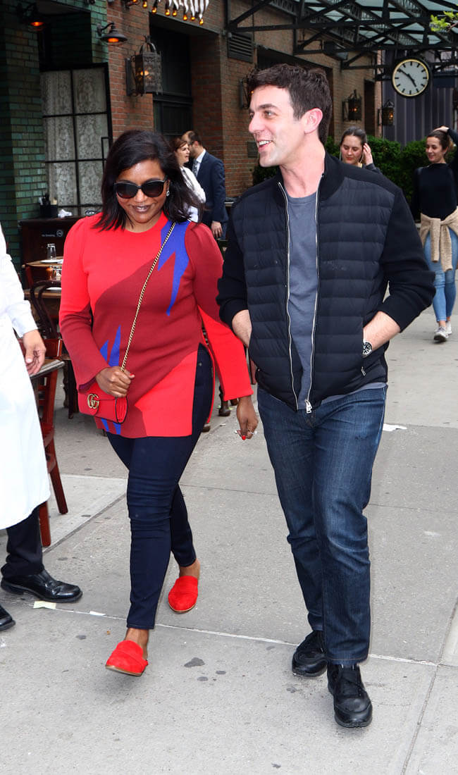 B.J. Novak Comments On His Friendship With Mindy Kaling Following Delaney Rowe Rumors B.J. Novak Comments On His Friendship With Mindy Kaling Following Delaney Rowe Rumors