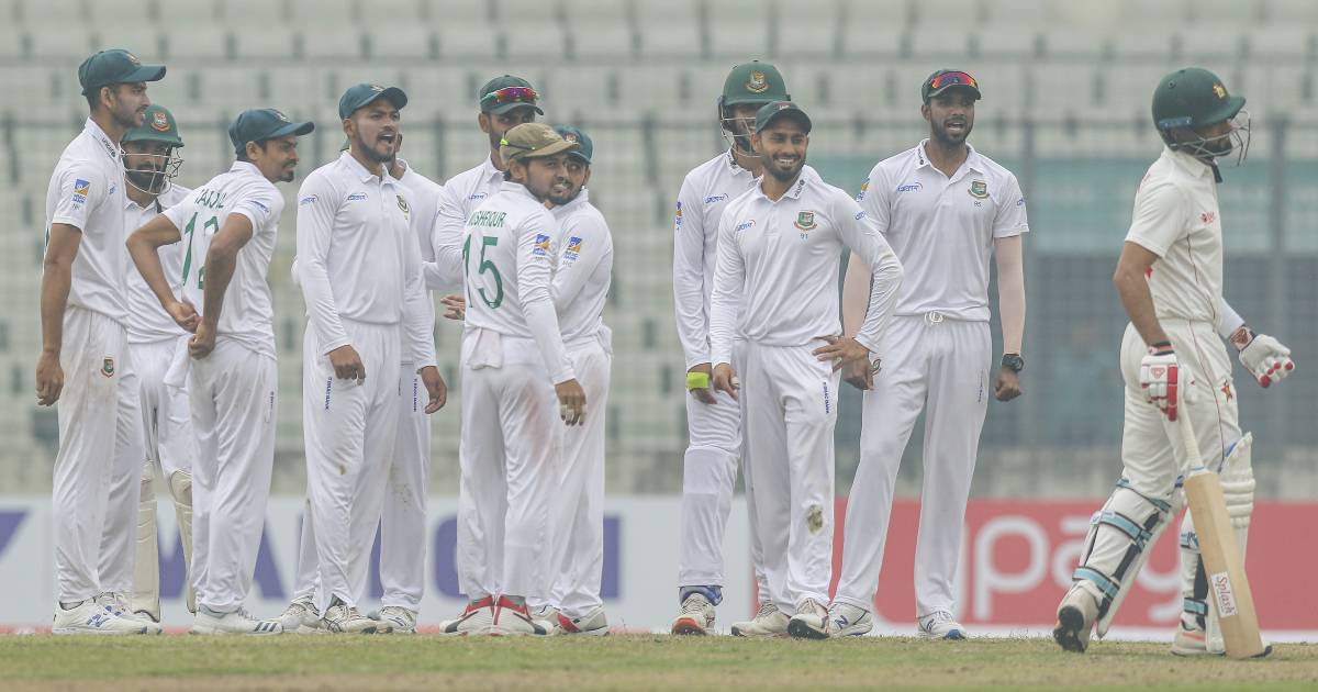 Bangladesh's Resilient Response In First Test Against Zimbabwe Bangladesh's Resilient Response In First Test Against Zimbabwe