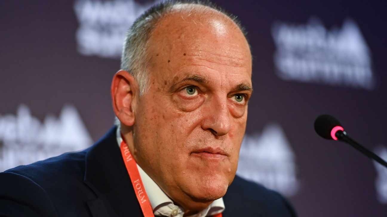 Barcelona Slams La Liga's Tebas Over Inappropriate Conduct Barcelona Slams La Liga's Tebas Over Inappropriate Conduct