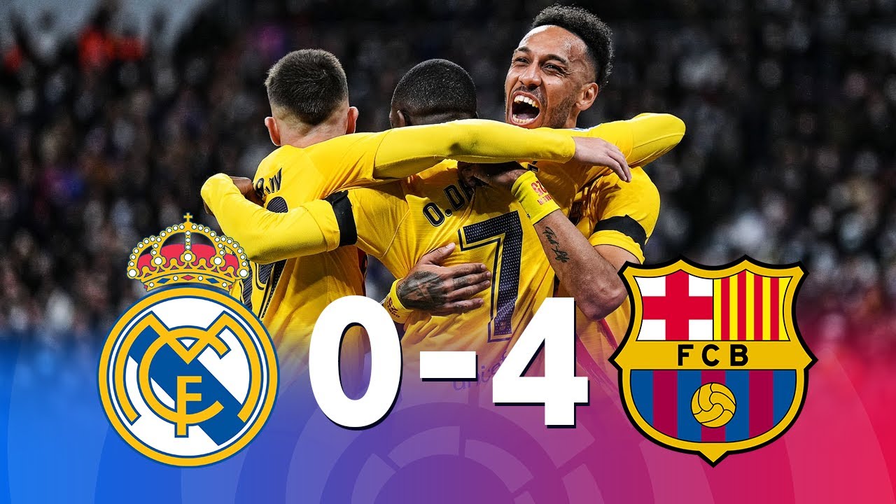 Barcelona Vs Real Madrid 4-3: Immediate Post-Match Reactions Barcelona Vs Real Madrid 4-3: Immediate Post-Match Reactions