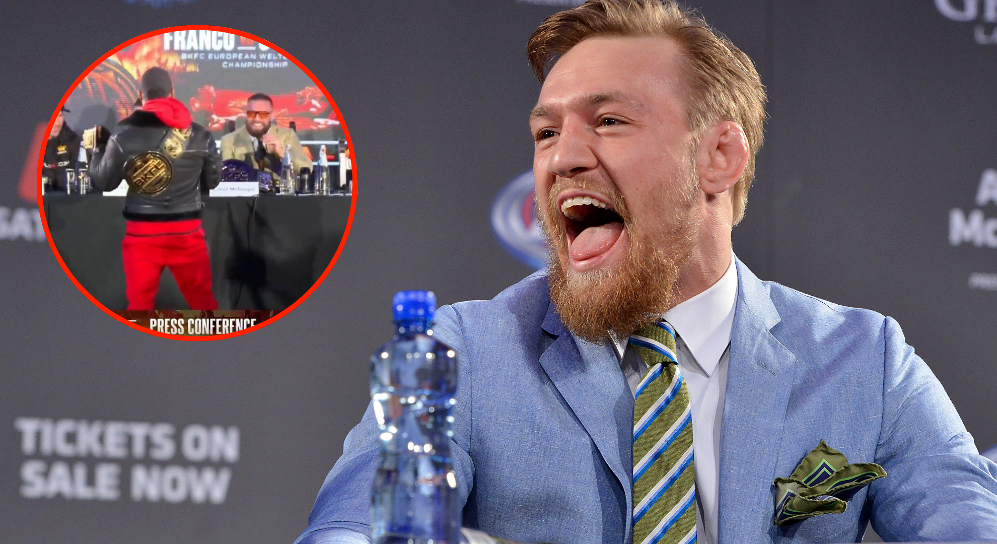 Bare Knuckle Fighting: McGregor's Nod To Jose Aldo's Infamous Press Conference Bare Knuckle Fighting: McGregor's Nod To Jose Aldo's Infamous Press Conference