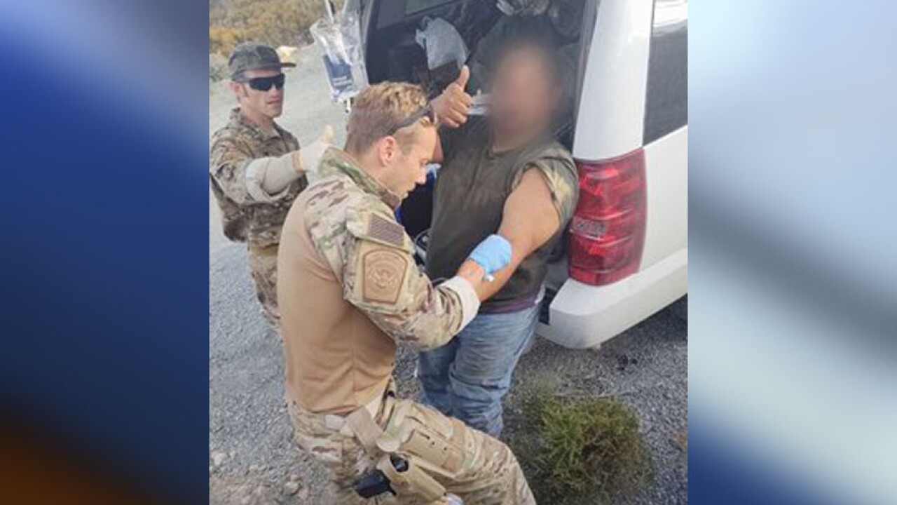 Border Patrol's Otay Mountain Rescue Operation: Two Women Saved Border Patrol's Otay Mountain Rescue Operation: Two Women Saved