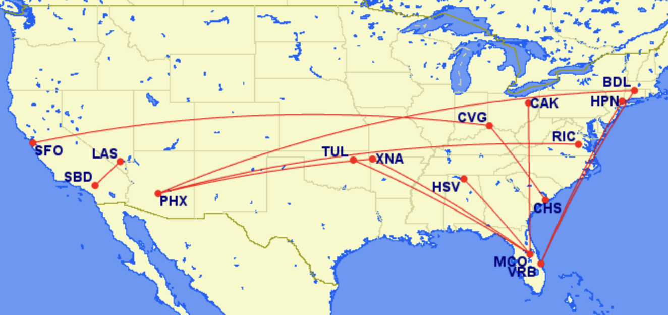 Breeze Airways Adds Two Routes To Its Network Breeze Airways Adds Two Routes To Its Network