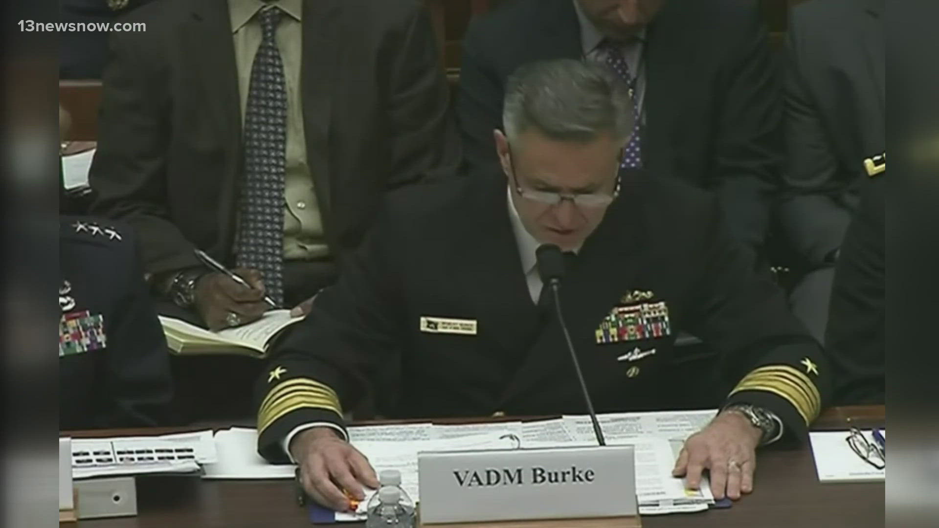 Bribery Scandal Rocks Navy: Admiral Robert Burke Found Guilty Bribery Scandal Rocks Navy: Admiral Robert Burke Found Guilty