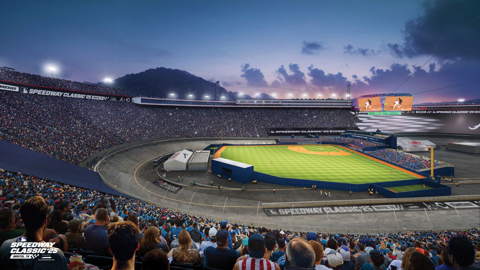 Bristol MLB Speedway Classic: Fan Attendance And Manfred's Outlook Bristol MLB Speedway Classic: Fan Attendance And Manfred's Outlook