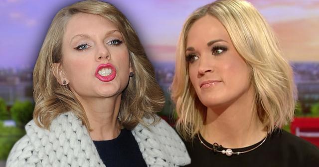 Carrie Underwood And Taylor Swift: Did A Feud Cause This? Carrie Underwood And Taylor Swift: Did A Feud Cause This?