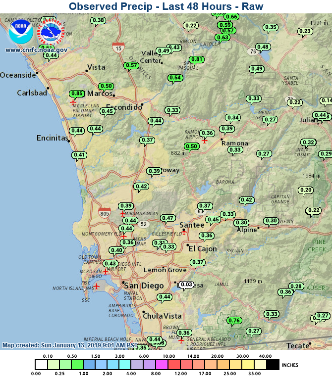 CBS8.com: Your Source For San Diego Rain Totals CBS8.com: Your Source For San Diego Rain Totals