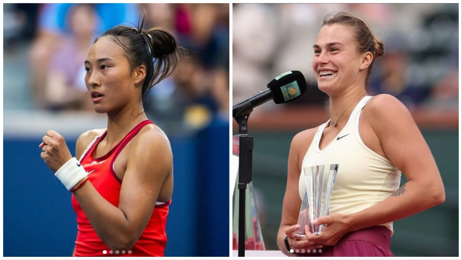 China's Zheng Qinwen Stuns Sabalenka At Italian Open, Advances To Semifinals China's Zheng Qinwen Stuns Sabalenka At Italian Open, Advances To Semifinals