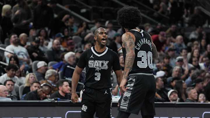 Chris Paul, Harrison Barnes, And Julian Champagnie's 2023-2024 Spurs Season: Game Appearances
