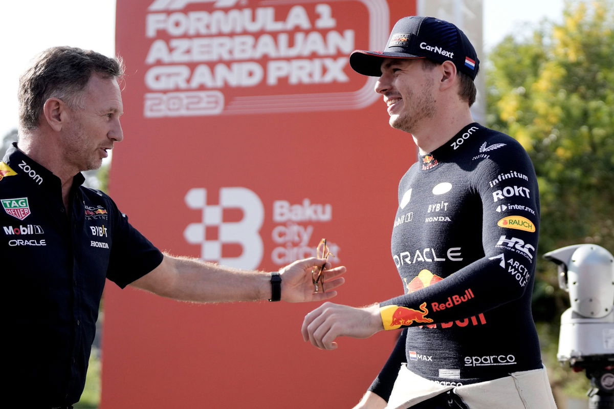 Christian Horner's Reaction To Max Verstappen's New Baby Christian Horner's Reaction To Max Verstappen's New Baby