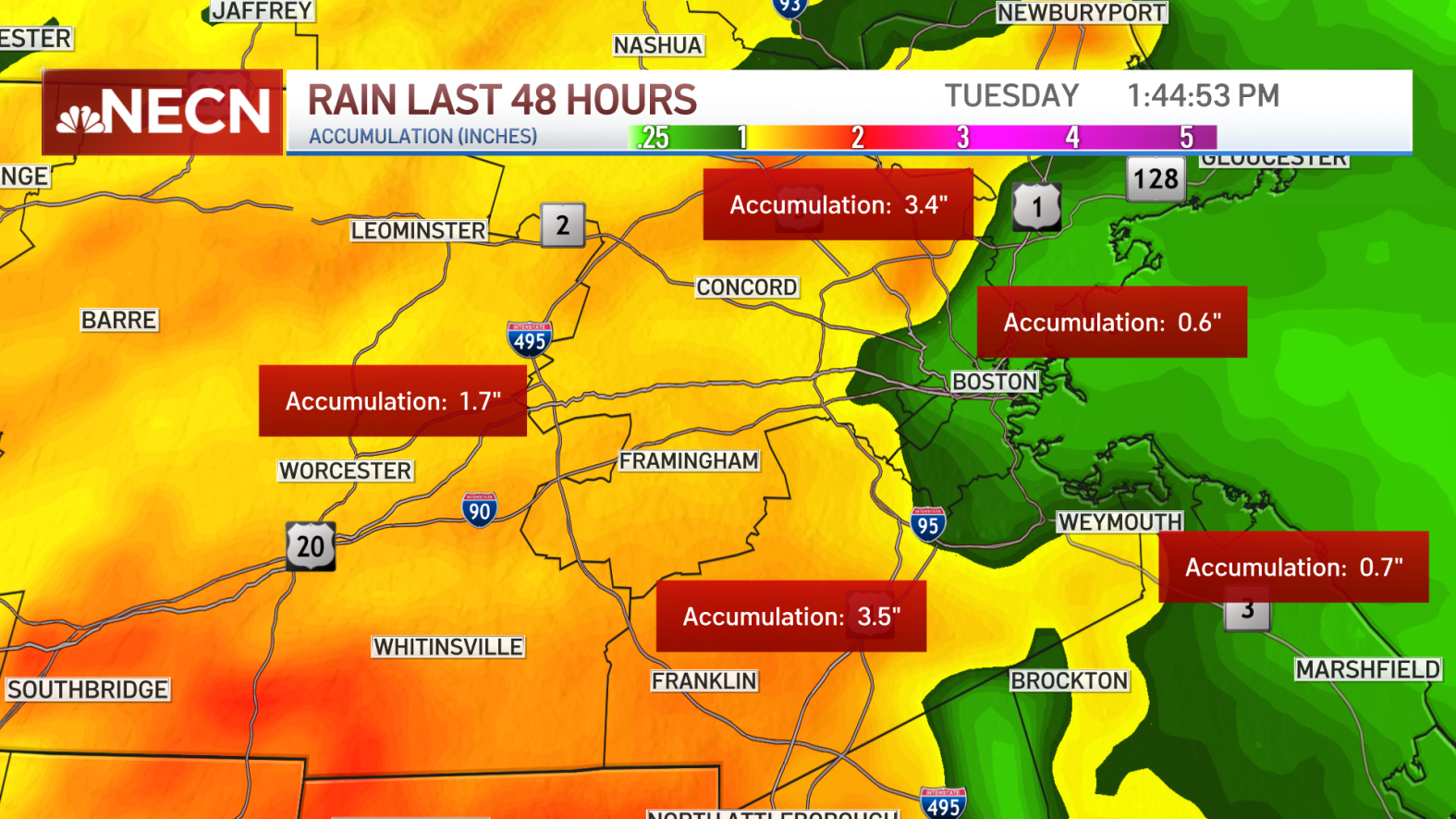 Climate Change Impacts: Higher Rainfall Totals In Western Massachusetts Climate Change Impacts: Higher Rainfall Totals In Western Massachusetts