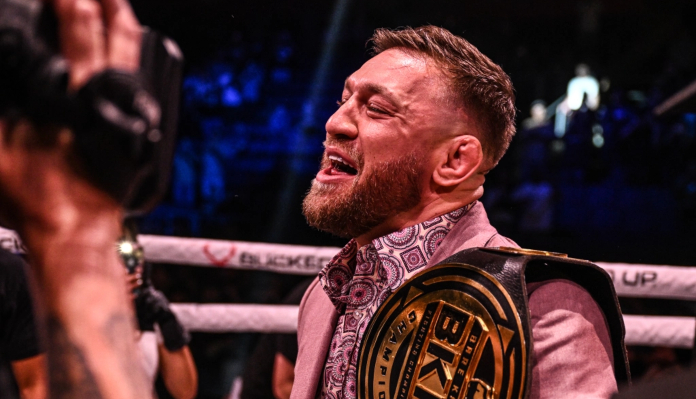 Conor McGregor's BKFC Endorsement: Recreating The Aldo Press Conference Moment Conor McGregor's BKFC Endorsement: Recreating The Aldo Press Conference Moment