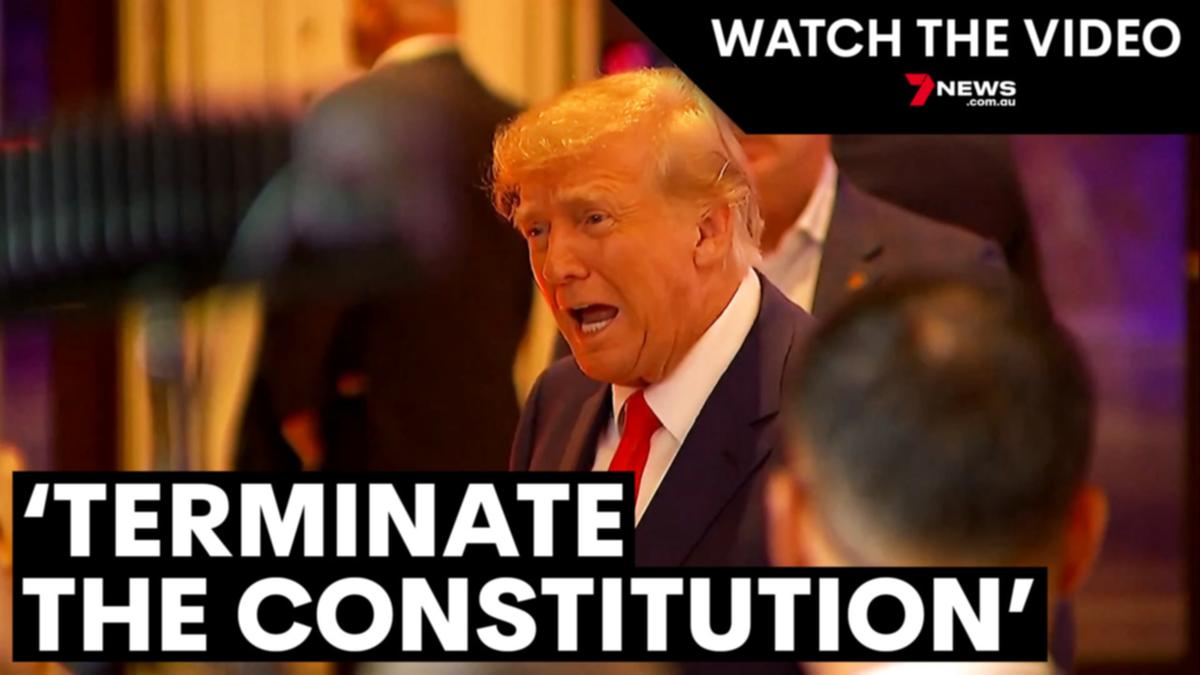 Constitution Question Leaves Trump Saying Constitution Question Leaves Trump Saying