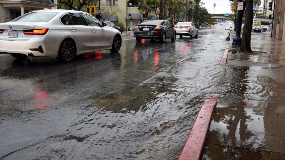 Cool, Wet, And Windy Weather Arrives In San Diego County Cool, Wet, And Windy Weather Arrives In San Diego County