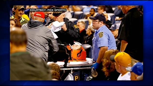 Cubs-Pirates Game: Fan Seriously Injured After Outfield Wall Fall Cubs-Pirates Game: Fan Seriously Injured After Outfield Wall Fall