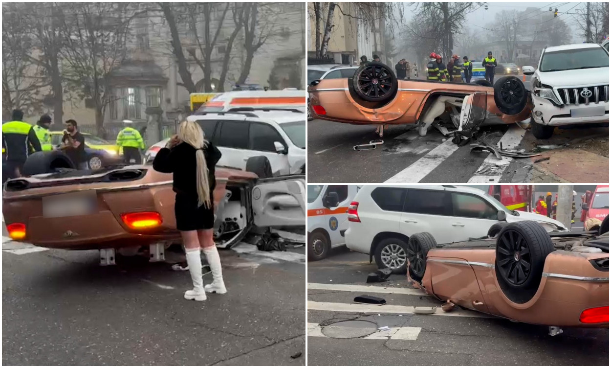 Defilare Spectaculoasă: Frații Tate Prin Centrul Bucureștiului În Bolidul Lor Defilare Spectaculoasă: Frații Tate Prin Centrul Bucureștiului În Bolidul Lor