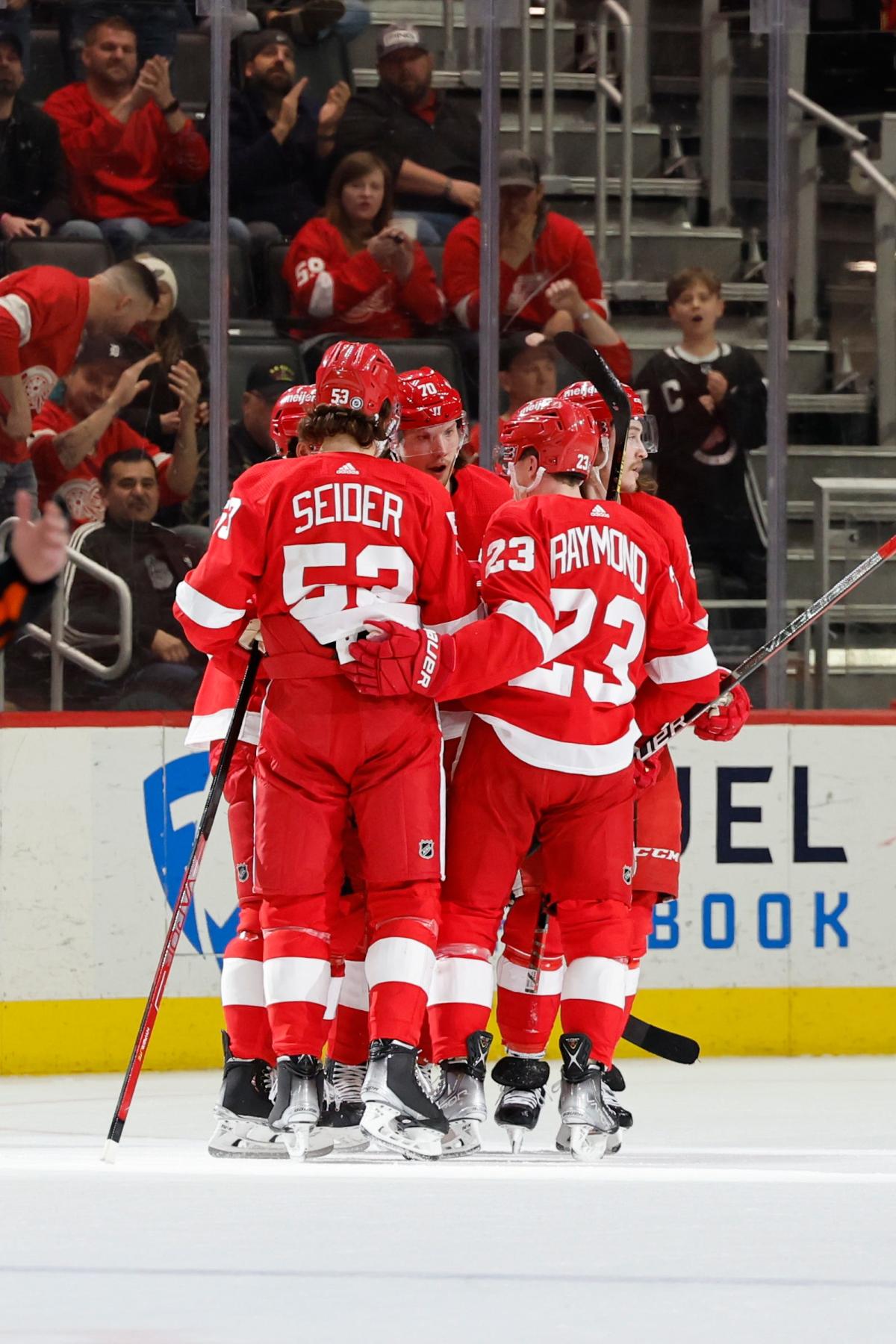 Detroit Red Wings' Playoff Dream Takes Hit In 6-3 Loss Detroit Red Wings' Playoff Dream Takes Hit In 6-3 Loss