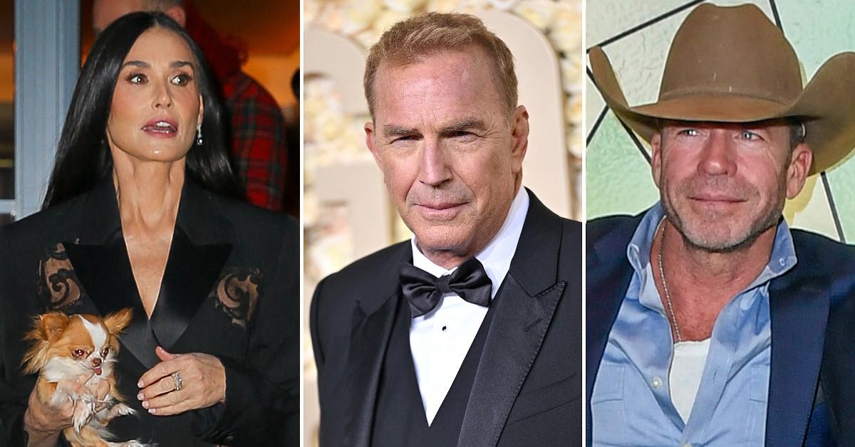 Did Kevin Costner Finally Make A Move On Demi Moore After Months Of Chasing Her? Did Kevin Costner Finally Make A Move On Demi Moore After Months Of Chasing Her?