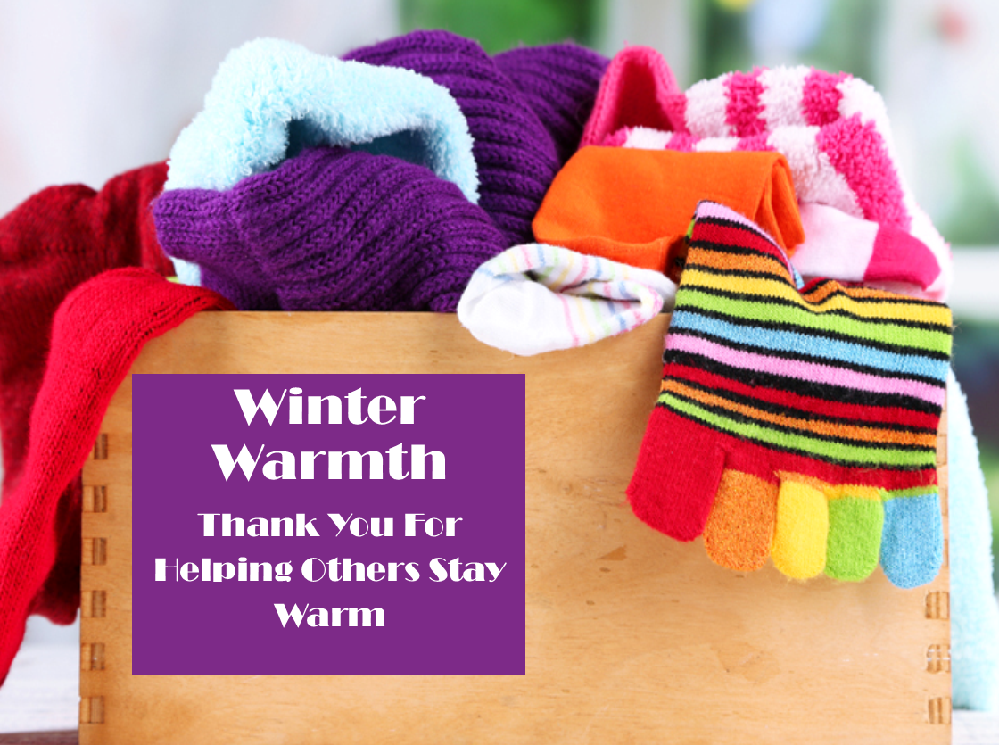 Donate Coats, Hats & Gloves: Tulsa Day Center's Winter Preparedness Donate Coats, Hats & Gloves: Tulsa Day Center's Winter Preparedness