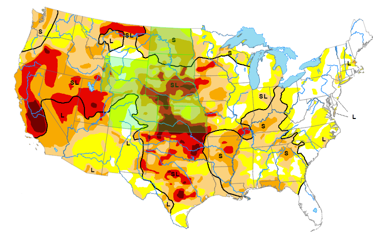 Drought Concerns Rise: Spring Conditions Mirroring 1968's Pattern Drought Concerns Rise: Spring Conditions Mirroring 1968's Pattern