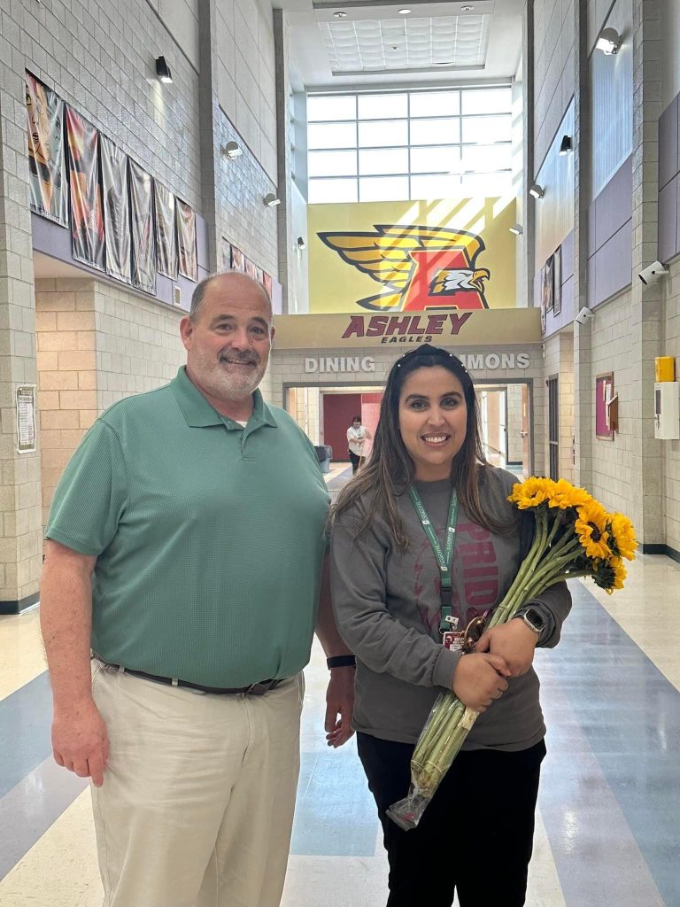 Eagleson Named Outstanding Science Educator At Sheyenne High Eagleson Named Outstanding Science Educator At Sheyenne High