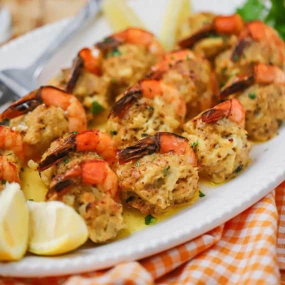 Easy Crab Stuffed Shrimp In Lobster Sauce Recipe