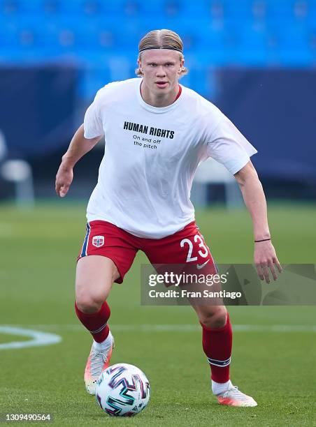 Erling Haaland Leads Norway To 5-0 World Cup Qualifying Rout Erling Haaland Leads Norway To 5-0 World Cup Qualifying Rout