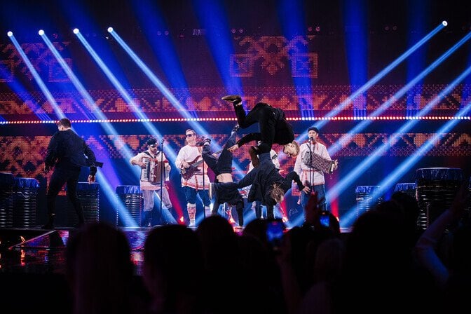 Estonian Eurovision Act: Absurd Italian Parody In Semi-Final Estonian Eurovision Act: Absurd Italian Parody In Semi-Final