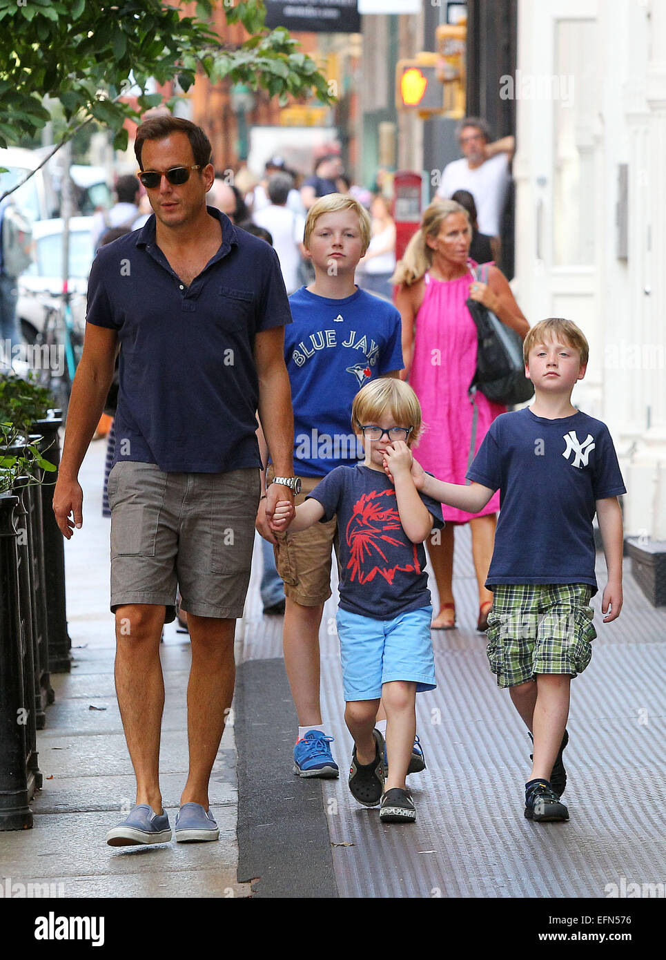 Exclusive Photos: Bradley Cooper Directing Will Arnett In New York City Exclusive Photos: Bradley Cooper Directing Will Arnett In New York City