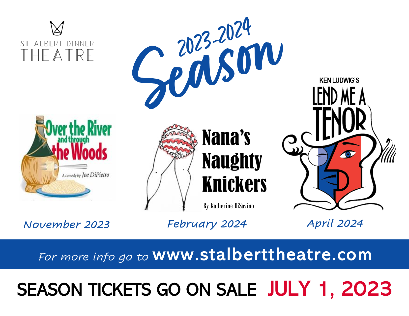 Fast-Flying Farce: St. Albert Dinner Theatre's New Production Fast-Flying Farce: St. Albert Dinner Theatre's New Production