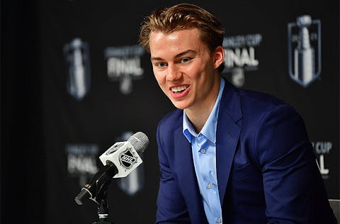 Flames' Wolf Discusses Playoff Potential And Calder Trophy Contender Flames' Wolf Discusses Playoff Potential And Calder Trophy Contender