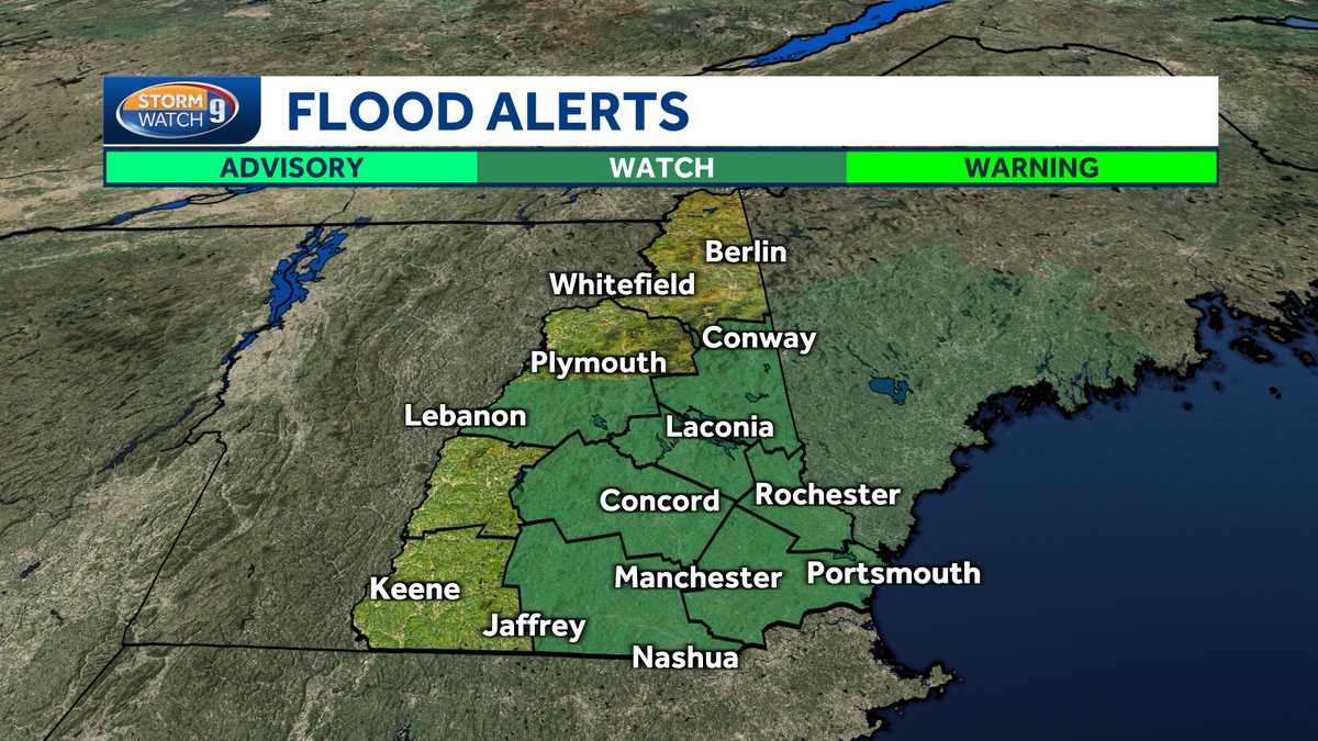 Flash Flood Threat: Hampshire And Worcester Counties On Thursday Night Alert Flash Flood Threat: Hampshire And Worcester Counties On Thursday Night Alert