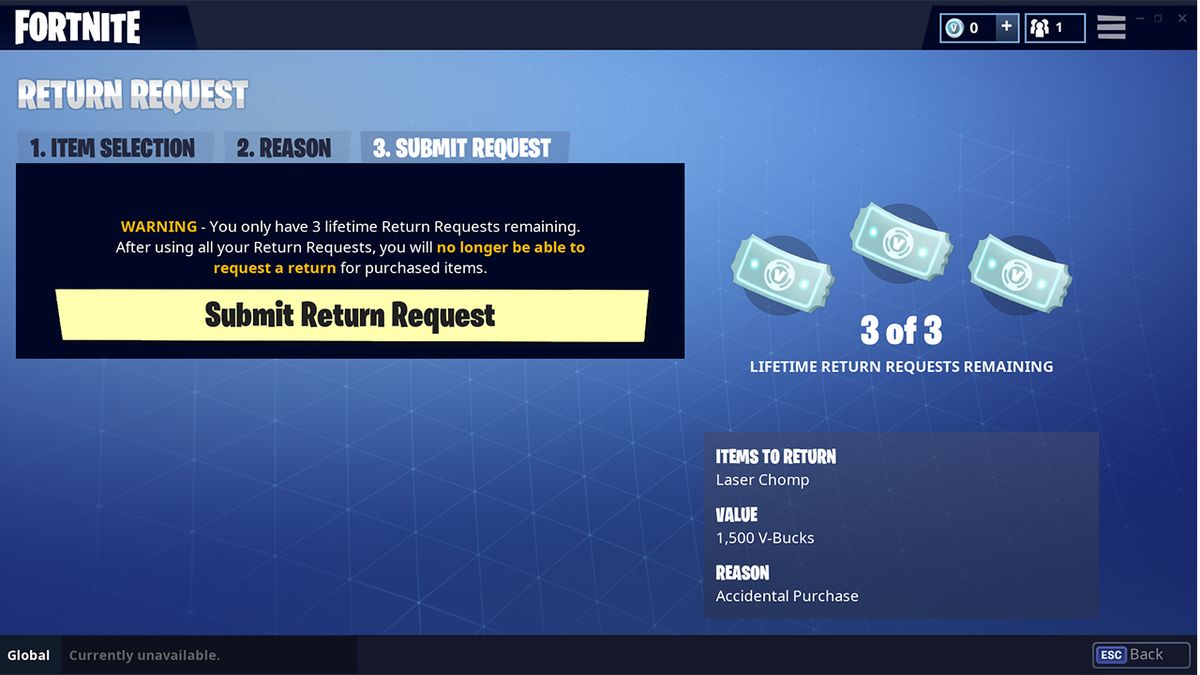 Fortnite Refund Signals Potential Cosmetic Policy Shift Fortnite Refund Signals Potential Cosmetic Policy Shift