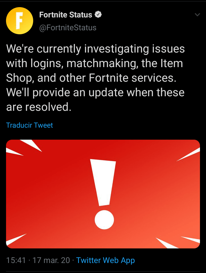 Fortnite Servers Down For Scheduled Maintenance (Update 34.40) Fortnite Servers Down For Scheduled Maintenance (Update 34.40)