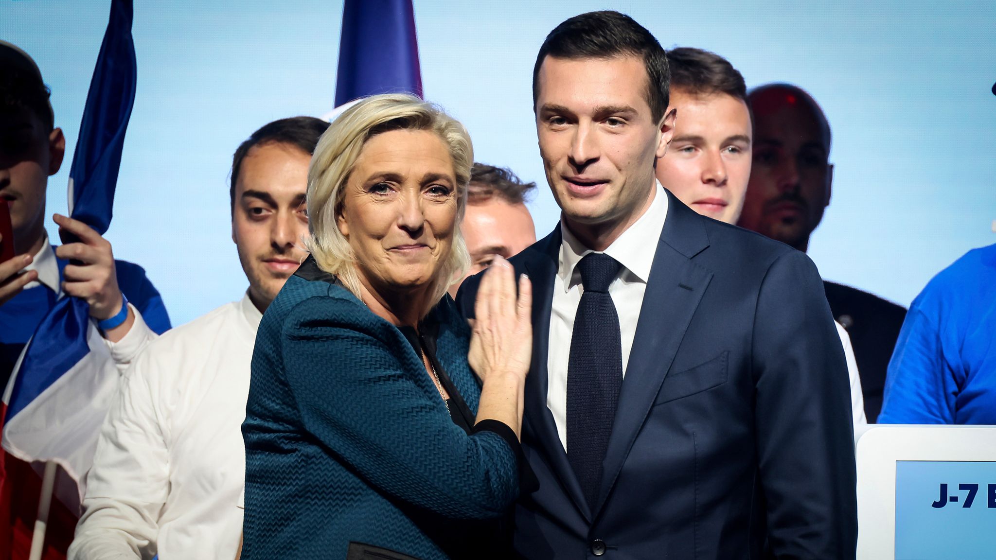 France's National Rally: Le Pen's Sunday Demonstration Falls Short Of Expected Show Of Force France's National Rally: Le Pen's Sunday Demonstration Falls Short Of Expected Show Of Force