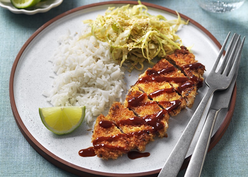 Friterade Kycklingnuggets Med Majs & Asiatisk Kålsallad: Ett Gott & Lätt Recept