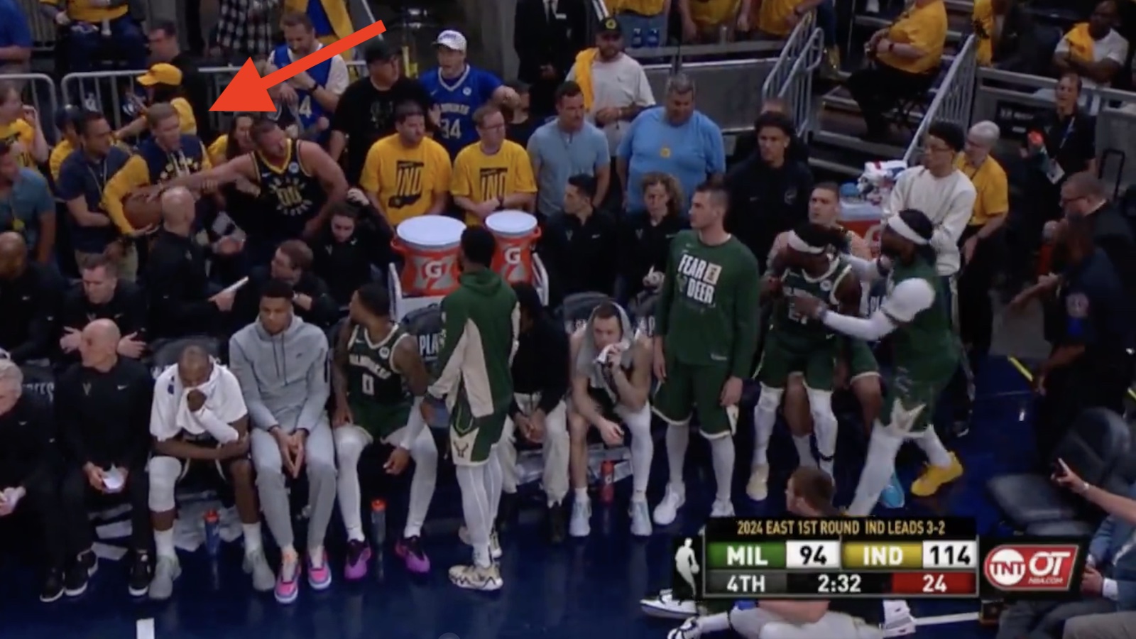 Game 5 Fallout: Bucks And Pacers Players Involved In Heated Argument Game 5 Fallout: Bucks And Pacers Players Involved In Heated Argument